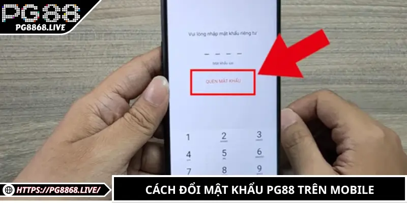 Cách Đổi Mật Khẩu PG88 – Hướng Dẫn Theo Giao Diện Thực Tế